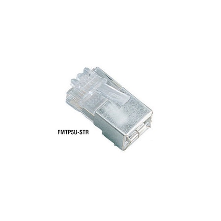 Black Box Cat5 Modular Plugs (25/Bag), Solid Condu FMTP5U-SLD